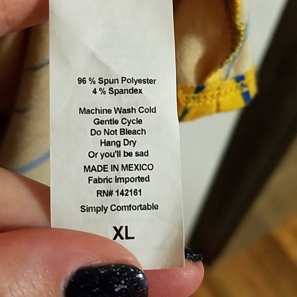 Lularoe XL Nicole Dress - Picture 5 of 5